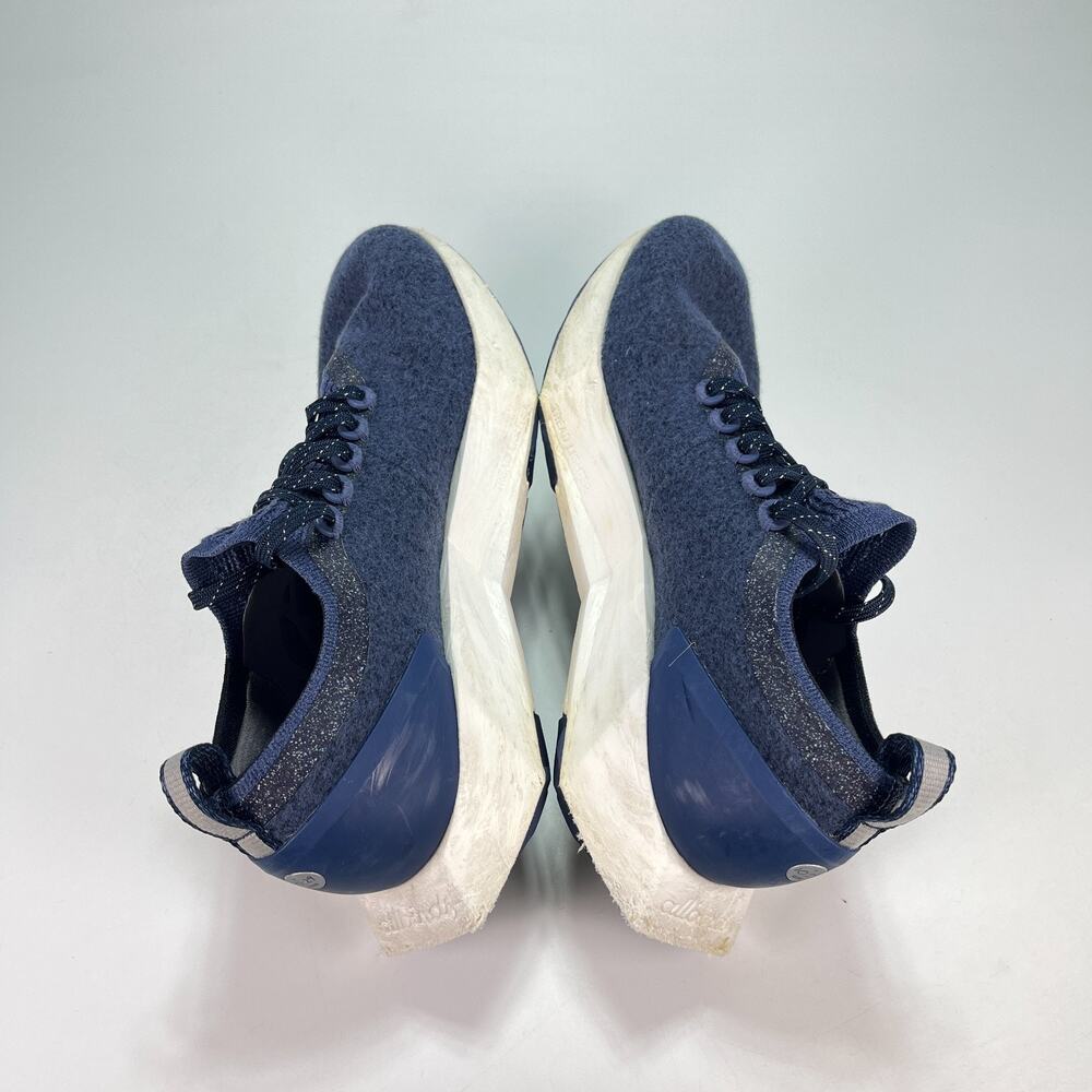Allbirds Wool Flyer Mizzles Navy Blue Water Resistant Running Shoes Women’s Sz 9 - Picture 7 of 11